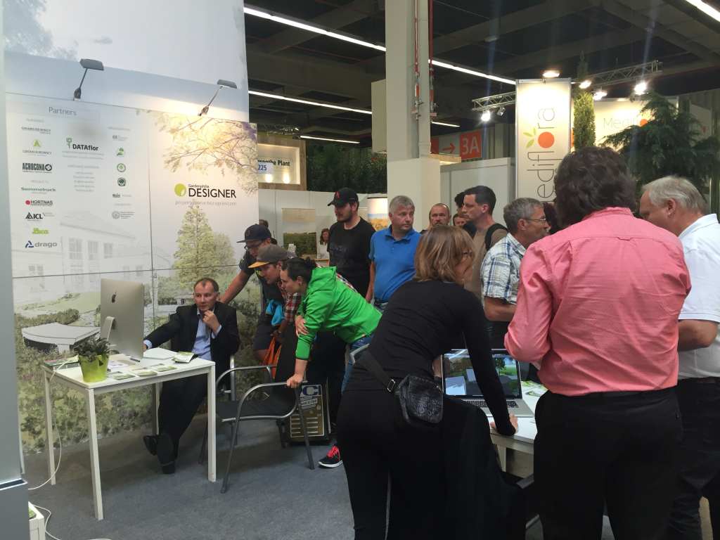 Debüt des Programms Gardenphilia DESIGNER in Deutschland an der GaLaBau